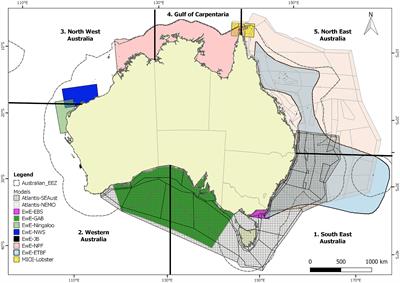 Contrasting Futures for Australia’s Fisheries Stocks Under IPCC RCP8.5 Emissions – A Multi-Ecosystem Model Approach